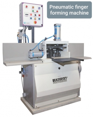 Pneumatic Finger Forming Machine