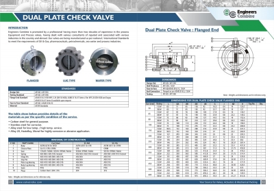 Dual Plate Check Valve