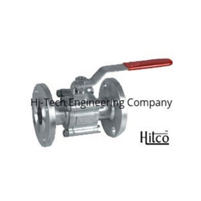 hitco - 3pc. Dign Full Bore Flange End Ball Valve 150#  IC SS304/SS316 (1/2