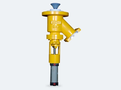 Flush Bottom Tank Valve (PTFE / FEP / PFA LINED CONTROL VALVES)