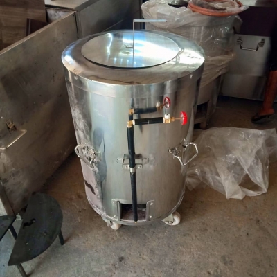 SS Round Tandoor