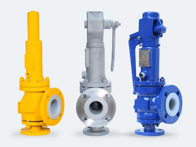 PTFE / FEP / PFA LINED SAFETY RELIEF VALVE