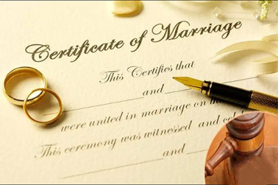 Marriage Certificate, Court Marriage, Divorce