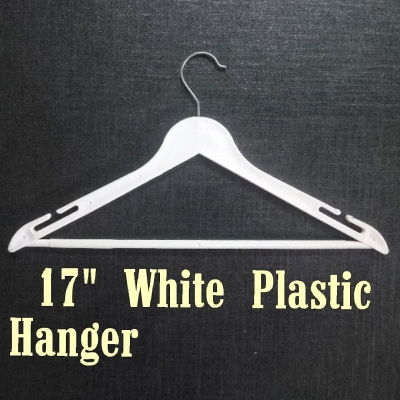 White Plastic Hanger