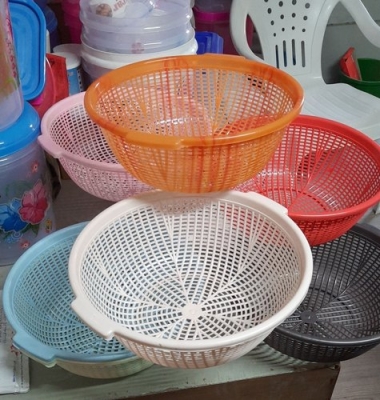 Plastic Round Kitchen Tokri 12