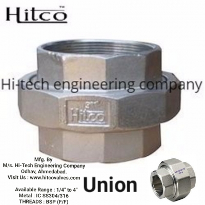 hitco - Union (F/F) IC-SS304/316 (1/4