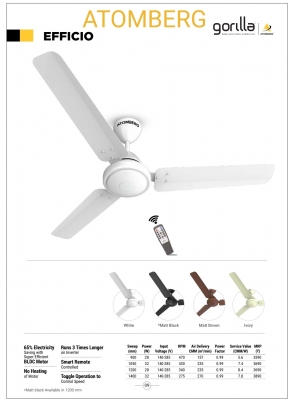 CEILING FAN ATOMBERG