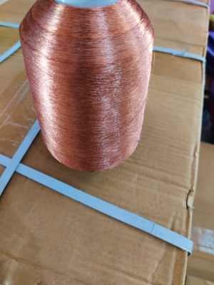 Metallic jari Thread copper sade