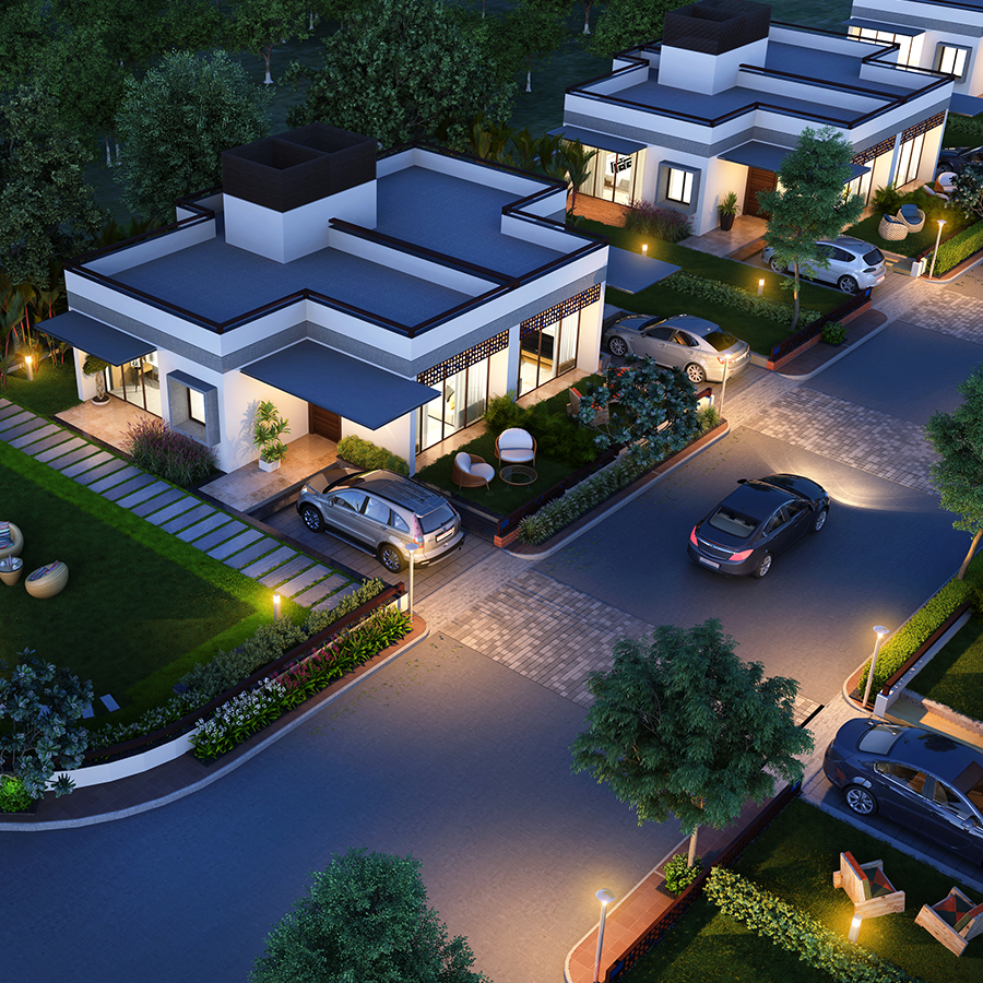 Villas Top View