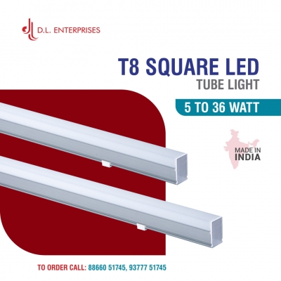 T8 Square LED Tube Light