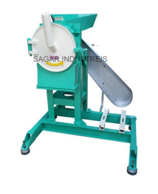 Turmeric grinding manual machine