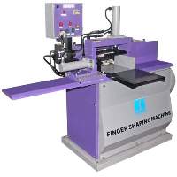 Hydraulic Finger Shaping Machine