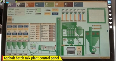 Asphalt Batch Mix Panel