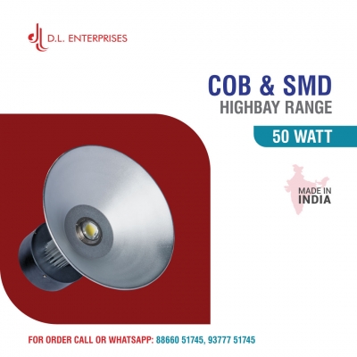 Cob & SMD Highbay Range 50Watt