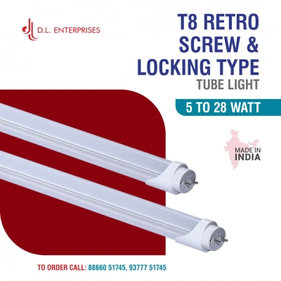 T8 Retro Screw & Locking Type Tube Light