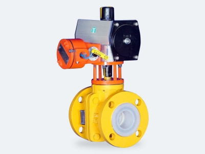 Ball Type (PTFE / FEP / PFA LINED CONTROL VALVES)