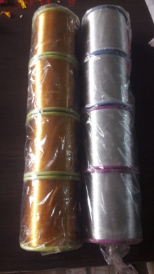 Metallic jari Thread ( gold & Silver)