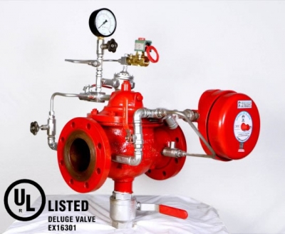 DELUGE VALVE UL LISTED (STRAIGHT TYPE)