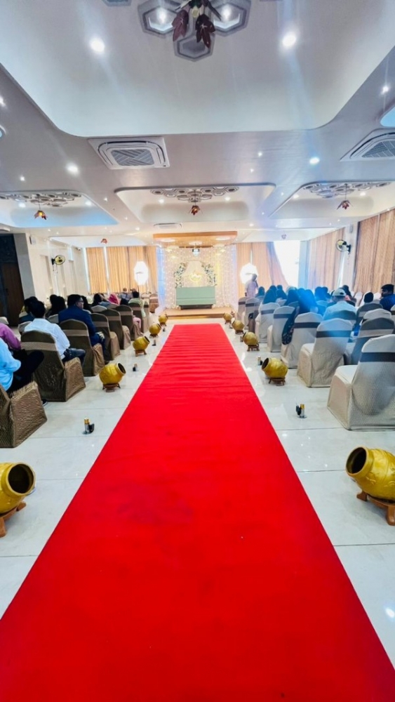 Ring ceremony Banquet hall