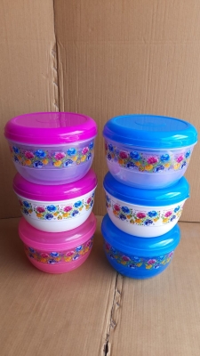 Round Plastic Container(2500ml 3500ml 5000ml)