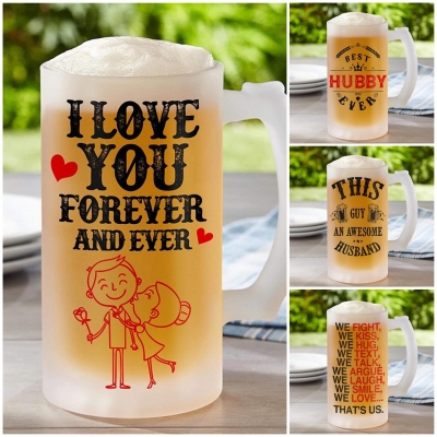 CUSTOMIZED BEER MUG