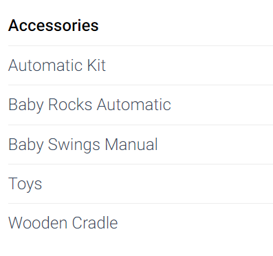 Baby Accessories